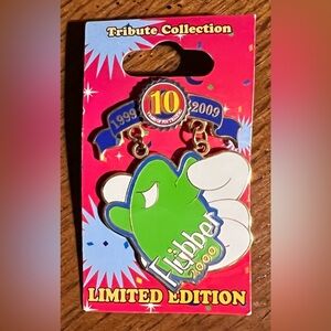 Disney Green and White Flubber 2000 Limited Edition pin